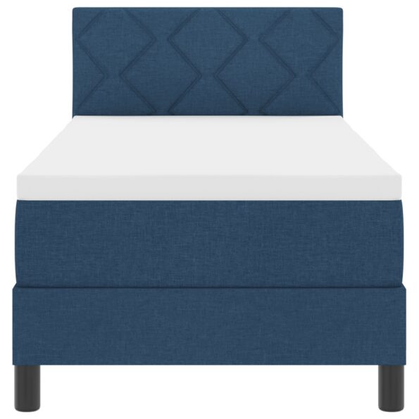 3338726_8.jpg vidaXL Čalúnená postel so matracom modrá 80x200 cm – Obrázok 8