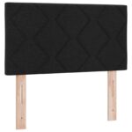 vidaXL Rám postele Box Spring s matracom čierny 120x200 cm textília – Obrázok 7