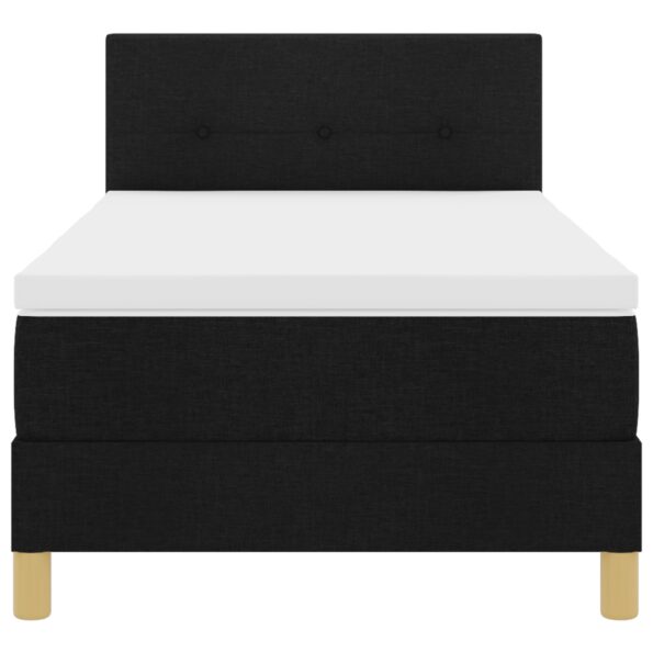 3338876_8.jpg vidaXL Box Spring Posteľ s Matracom Čierna 80x200 cm Tkanina – Obrázok 8