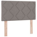 vidaXL Posteľný rošt s matracom Sivohnedý 80x200 cm Látka – Obrázok 7