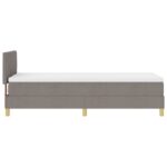 vidaXL Posteľný rošt s matracom Sivohnedý 80x200 cm Látka – Obrázok 9