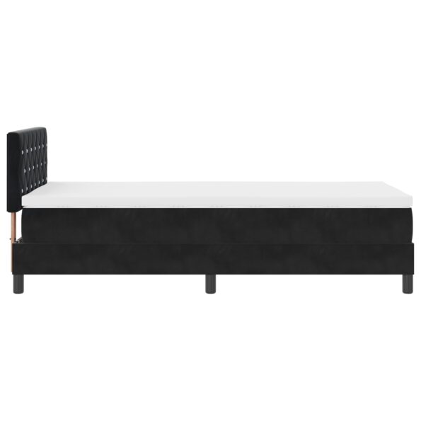 3339076_9.jpg vidaXL Box Spring Posteľ s Matracom Čierna Jednolôžková Zamat – Obrázok 9