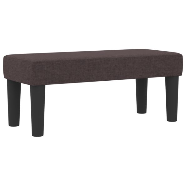 3344117_6.jpg vidaXL Pružinová posteľ s matracom a lavicou tmavohnedá 90x200 cm tkanina – Obrázok 6