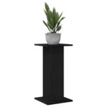 vidaXL Stojany na reproduktory 2 ks Čierny dub 30x30x60 cm Kompozitné drevo – Obrázok 3