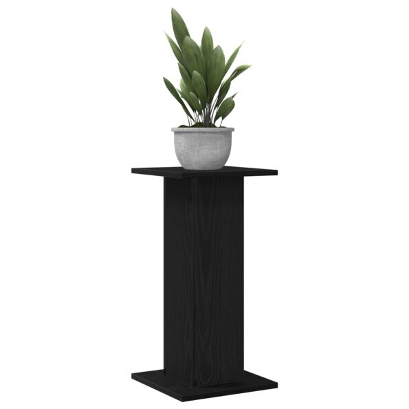 3345112_3.jpg vidaXL Stojany na reproduktory 2 ks Čierny dub 30x30x60 cm Kompozitné drevo – Obrázok 3