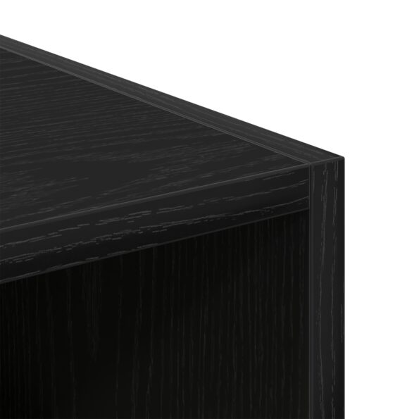 vidaXL Šatník čierny dub - 30x50x200 cm, vyrobený z kompozitného dreva – Obrázok 8