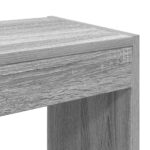 vidaXL Knižnica/Delenie miestnosti Čierny dub 100x30x198 cm Zariadené drevo – Obrázok 8