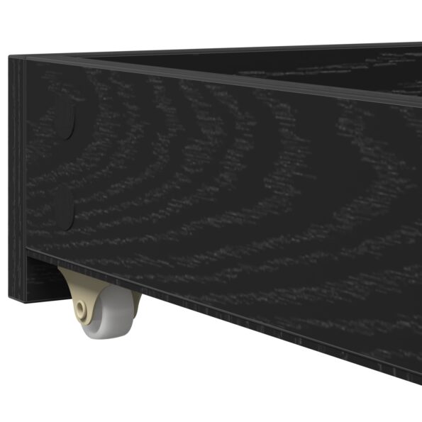 vidaXL Rám postele na deň s zásuvkami betónovo šedý 90x200 cm upravený drevo – Obrázok 11