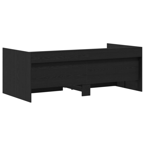 vidaXL Rám postele na deň s zásuvkami betónovo šedý 90x200 cm upravený drevo – Obrázok 9