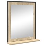 vidaXL 3-dielna kúpeľňová súprava nábytku svetlo jaseňové inžinierske drevo – Obrázok 5