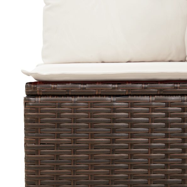 3345478_8.jpg vidaXL 8-dielna záhradná pohovka so vankúšmi Brown Poly Rattan – Obrázok 8