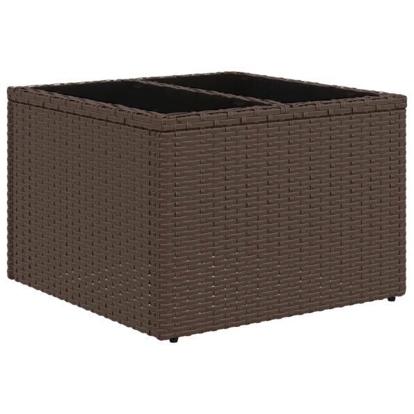 3346598_6.jpg vidaXL 6-dielny záhradný pohovkový set s vankúšmi Hnedý Polyratan – Obrázok 6