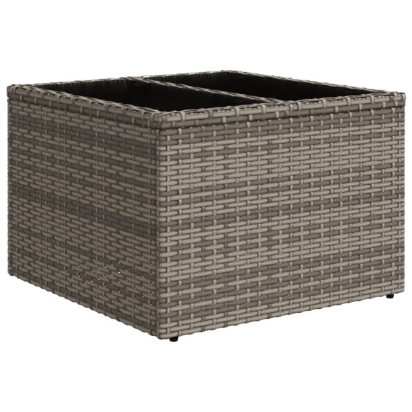 3346619_6.jpg vidaXL 7-dielny záhradný gauč set s vankúšmi šedý poly ratan – Obrázok 6