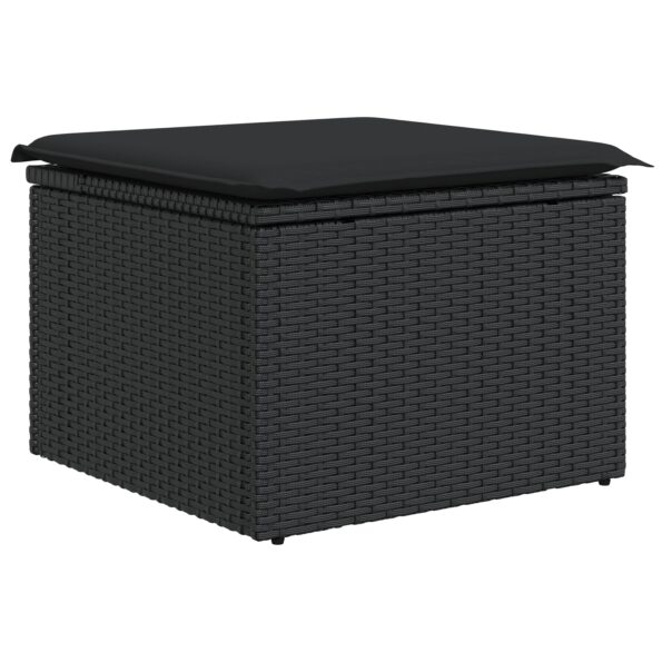 3347695_6.jpg vidaXL 6-dielny záhradný sedací set s vankúšmi čierny poly ratan akácia – Obrázok 6
