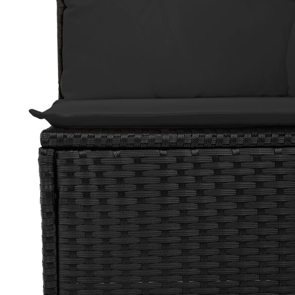 3347695_8.jpg vidaXL 6-dielny záhradný sedací set s vankúšmi čierny poly ratan akácia – Obrázok 8