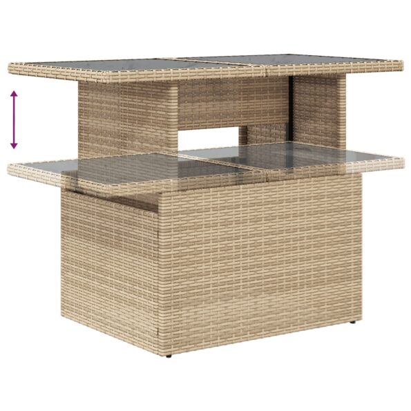 3348737_9.jpg vidaXL 6-dielny záhradný sofa set s vankúšmi béžový polyratan – Obrázok 9