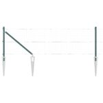 vidaXL Stĺp na plot. 26 pcs Sivá 3,2 x 3,2 x 125 cm – Obrázok 2
