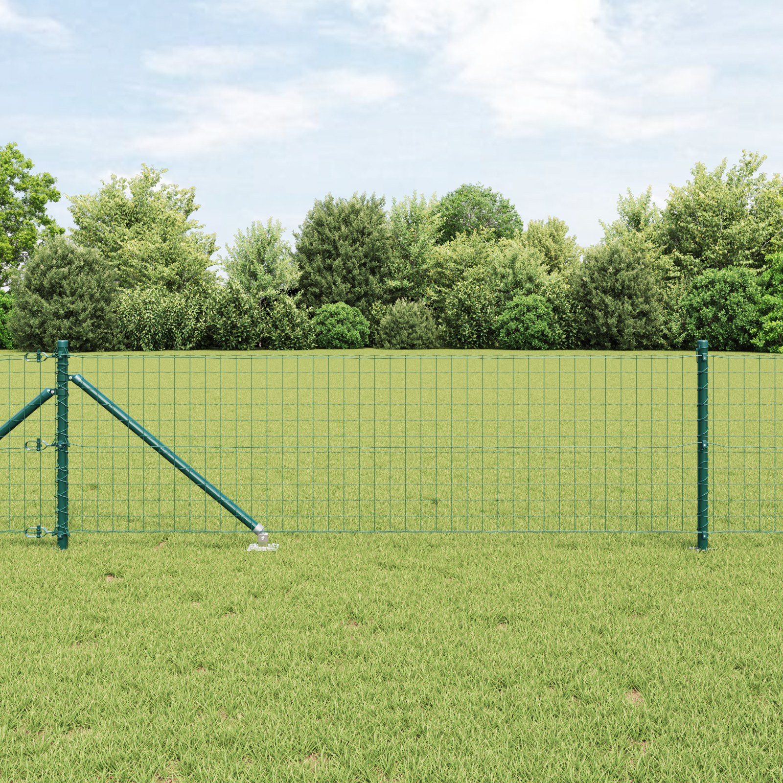 3350168_1.jpg vidaXL Stĺp na plot. 52 pcs Sivá 3,2 x 3,2 x 125 cm – Obrázok 1