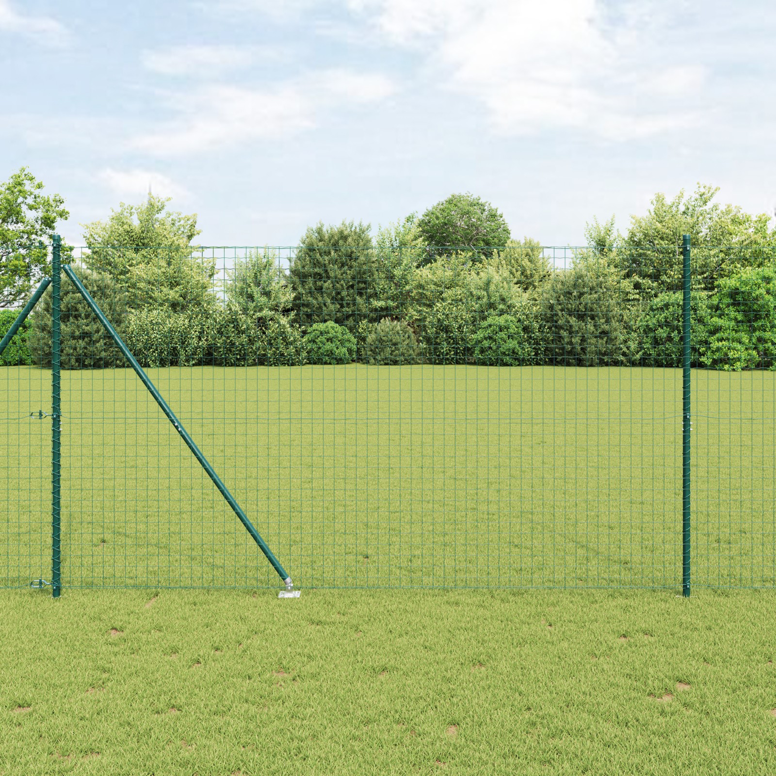 3350178_1.jpg vidaXL Stĺp na plot. 52 pcs Sivá 3,2 x 3,2 x 215 cm – Obrázok 1