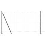 vidaXL Plotové stĺpy Súprava 52 Sivá Betón 3.2 x 3.2 x 78.5 cm Odolné – Obrázok 2