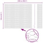vidaXL Sada plotov 2 ks Zelená Kov 25 x 1,5 m Odolný Vonkajší plot – Obrázok 13