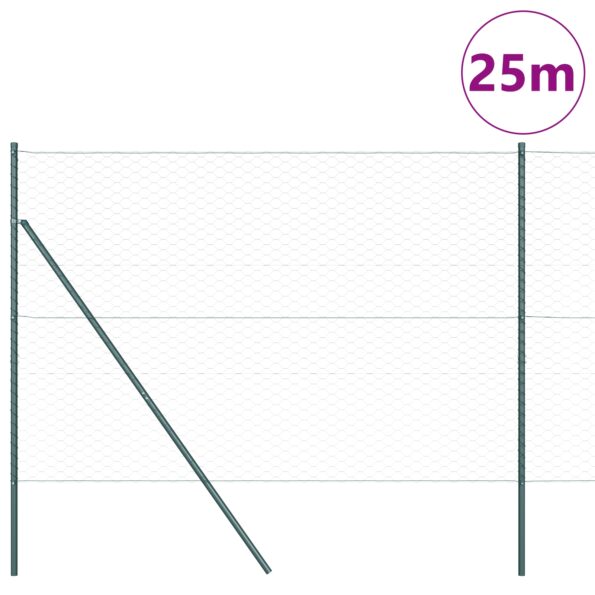 3352687_3.jpg vidaXL Súprava na plot Súprava 2 Zelená – Obrázok 3