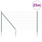 vidaXL Sada plotov Sada 2 Zelená Oceľ 25 x 1.2 m Trvácne Sada plotov – Obrázok 3