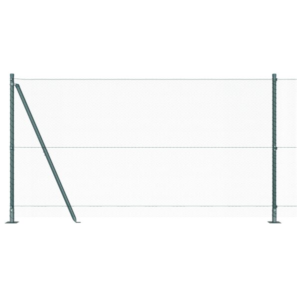 3353520_6.jpg vidaXL Sada oplotenia 2 ks Zelená Oceľ s práškovou úpravou 25 x 1,2 m – Obrázok 6