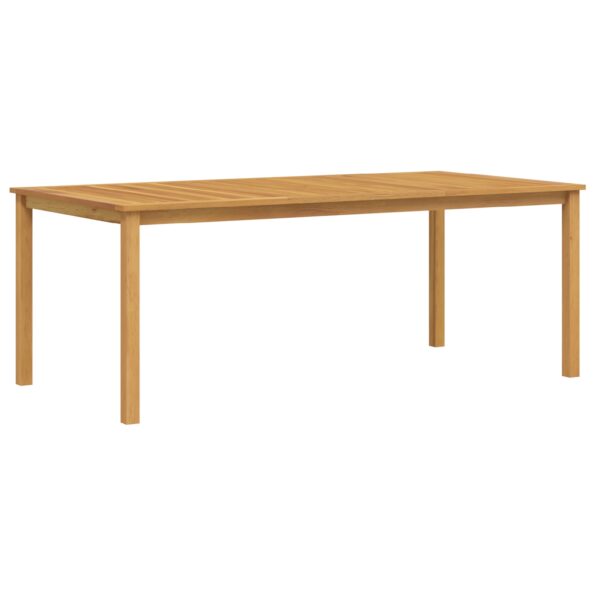 vidaXL 7-dielny záhradný jedálenský set z masívneho akáciového dreva – Obrázok 5