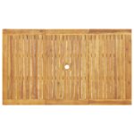 vidaXL 7-dielny záhradný jedálenský set z masívneho akáciového dreva – Obrázok 8