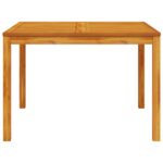 vidaXL 3-dielna záhradná jedálenská súprava z masívneho akáciového dreva – Obrázok 6