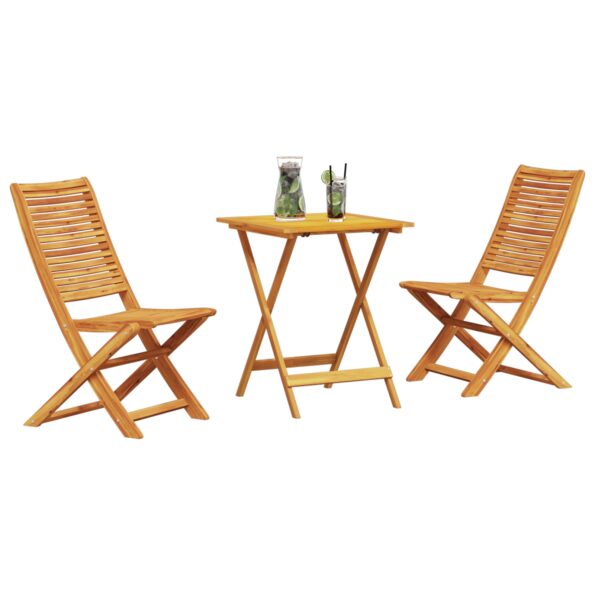 3375690_3.jpg vidaXL 3-dielna skladacia bistro súprava z masívneho akáciového dreva – Obrázok 3