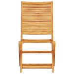 vidaXL 3-dielna sklápacia bistro súprava z masívneho akáciového dreva – Obrázok 9