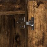 vidaXL TV skrinka s LED Dymený dub 180x38x49 cm Kompozitné drevo – Obrázok 10