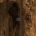 vidaXL TV skrinka s LED Dymený dub 180x38x49 cm Kompozitné drevo – Obrázok 11