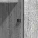 vidaXL TV skriňa s LED šedá Sonoma 180x38x49 cm kompozitné drevo – Obrázok 11