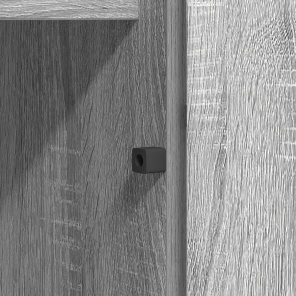 vidaXL TV skriňa s LED šedá Sonoma 180x38x49 cm kompozitné drevo – Obrázok 11