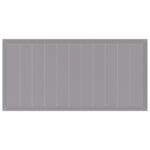 vidaXL Záhradný jedálenský set 9-dielny s polstrovaním svetlosivý poly ratan – Obrázok 6