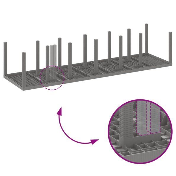 VidaXL 15-dielny Záhradný jedálenský set s poduškami Svetlosivý Poly ratan, VidaXL Záhradný stôl Svetlosivý 200x100x73 cm Poly ratan, VidaXL Záhradný stôl Svetlosivý 150x100x73 cm Poly ratan, VidaXL Záhradné stoličky s poduškami 2 ks Svetlosivý Poly ratan, VidaXL Záhradné stoličky s poduškami 4 ks Svetlosivý Poly ratan – Obrázok 9