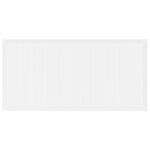 vidaXL Záhradná jedálenská súprava s vankúšmi Biela Poly Ratan – Obrázok 6