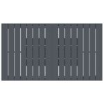 vidaXL 9-dielny záhradný jedálenský set s vankúšmi Čierny poly ratan, vidaXL Rozkladací záhradný stôl antracitový (140-210)x90x73 cm oceľ – Obrázok 8