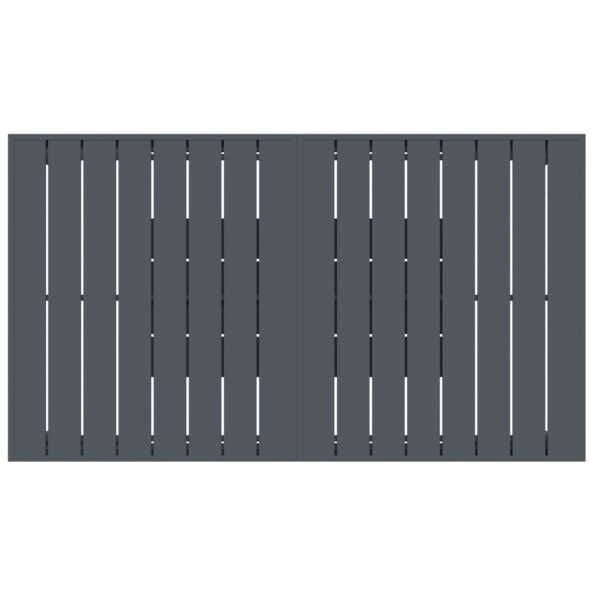 vidaXL 9-dielny záhradný jedálenský set s vankúšmi Čierny poly ratan, vidaXL Rozkladací záhradný stôl antracitový (140-210)x90x73 cm oceľ – Obrázok 8