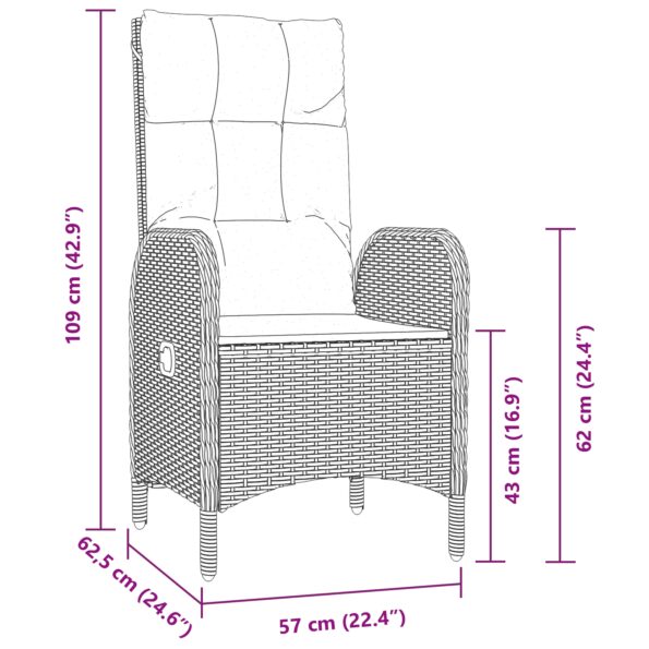 3380113_10.jpg vidaXL 3-dielny set záhradného jedálenského nábytku čierny poly ratan – Obrázok 10