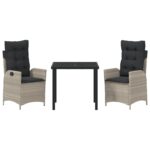 vidaXL Set 2 Svetlo šedá, Antracitová – Obrázok 7