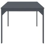 vidaXL rozšíriteľné stoly 2 ks antracit 210x90x73 cm oceľ, vidaXL rozšíriteľný záhradný stôl antracit (140-210)x90x73 cm oceľ – Obrázok 6