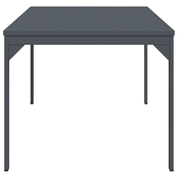 3381205_6.jpg vidaXL rozšíriteľné stoly 2 ks antracit 210x90x73 cm oceľ, vidaXL rozšíriteľný záhradný stôl antracit (140-210)x90x73 cm oceľ – Obrázok 6