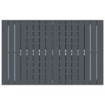 vidaXL rozšíriteľné stoly 2 ks antracit 210x90x73 cm oceľ, vidaXL rozšíriteľný záhradný stôl antracit (140-210)x90x73 cm oceľ – Obrázok 7