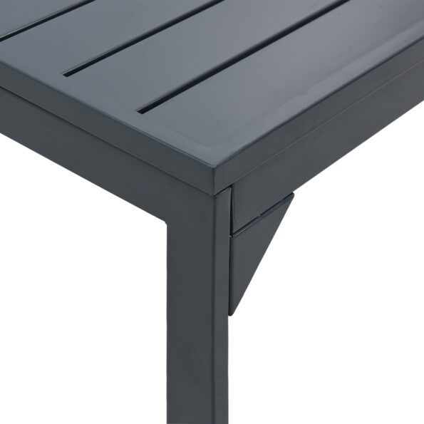 3381205_8.jpg vidaXL rozšíriteľné stoly 2 ks antracit 210x90x73 cm oceľ, vidaXL rozšíriteľný záhradný stôl antracit (140-210)x90x73 cm oceľ – Obrázok 8
