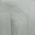 vidaXL Masážne kreslo, svetlosivé, zamat – Obrázok 8