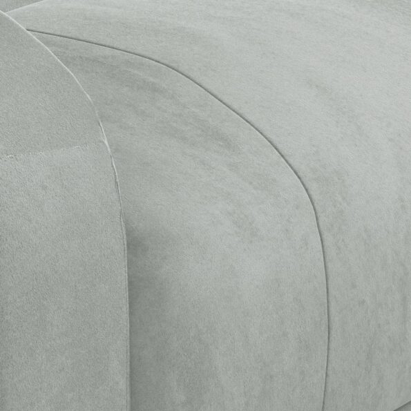 vidaXL Masážne kreslo, svetlosivé, zamat – Obrázok 8